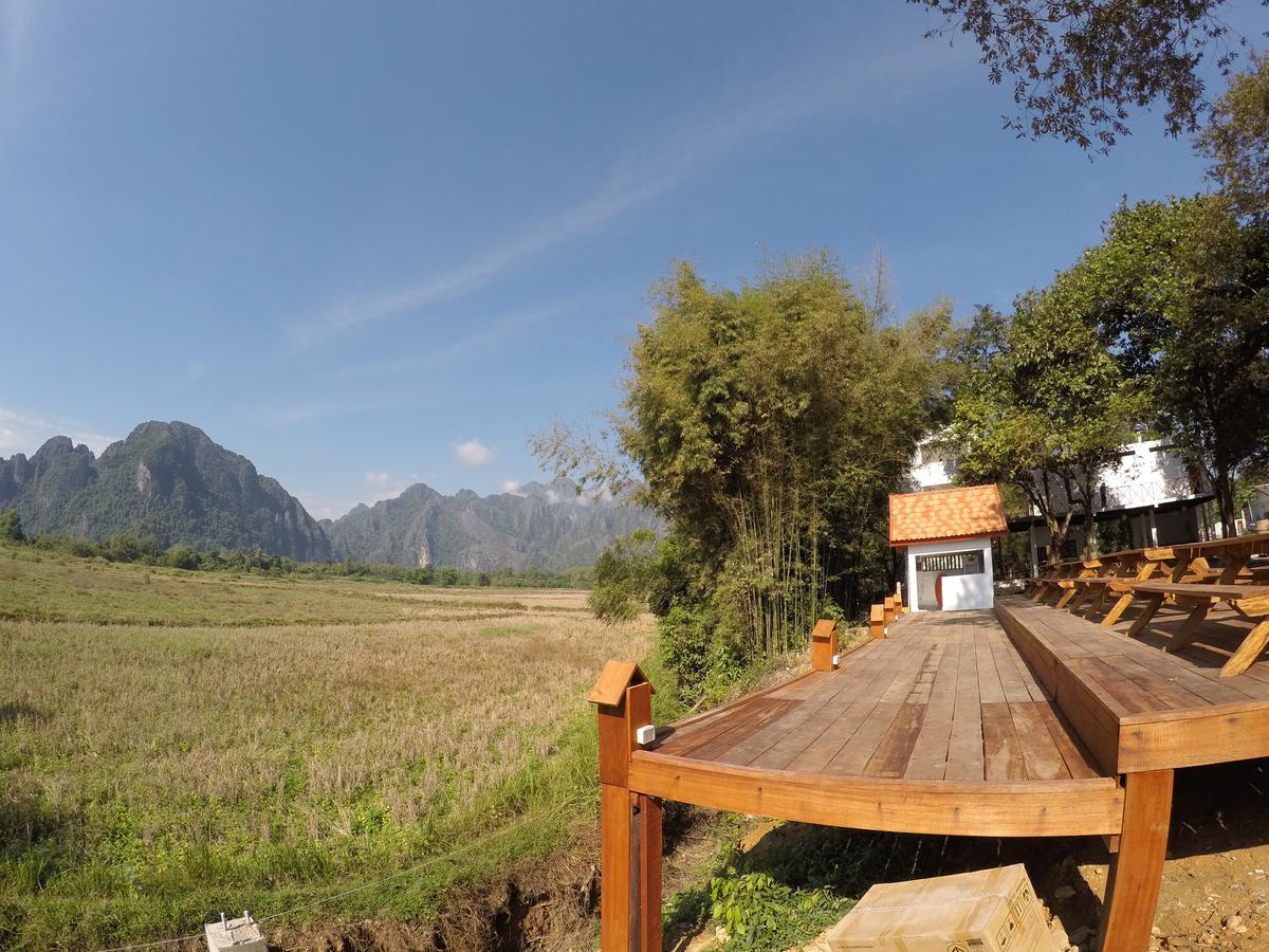 Jungle Paradise Vangvieng - Bungalows Vang Vieng Exterior photo